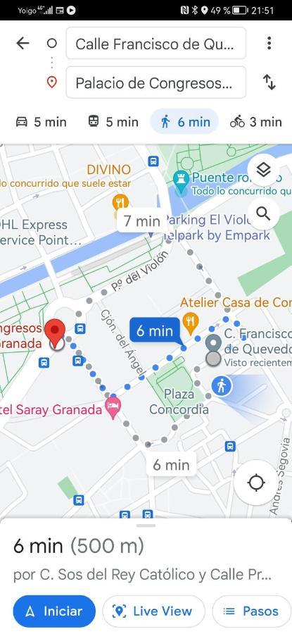 Center Templo Garden Parking Gratis Daire Granada Dış mekan fotoğraf
